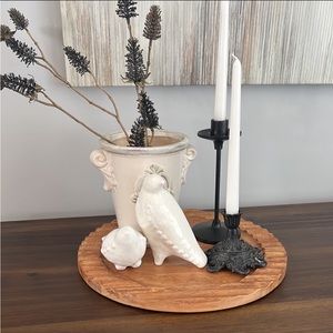 Pier one mango wood tray